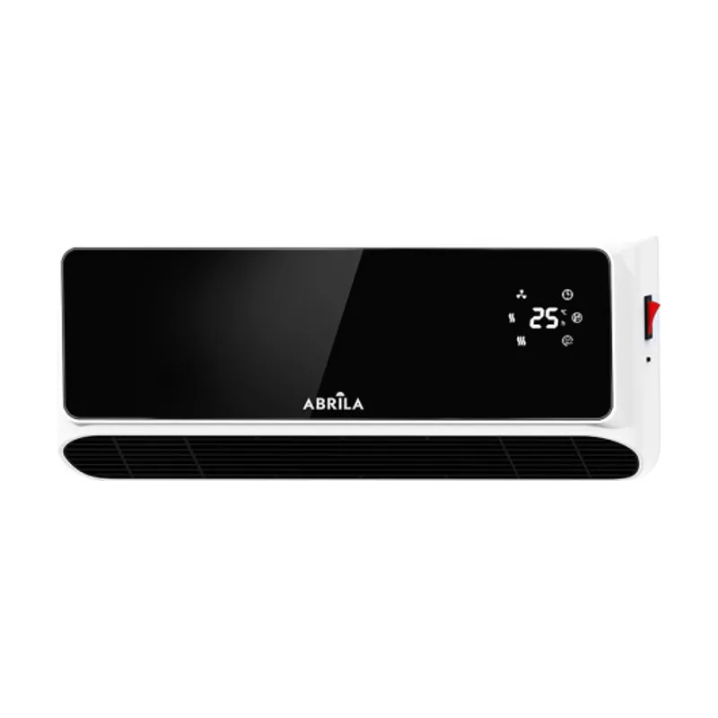 Abrila Zárate Split Cerámico PTC Negro/Blanco 2000W