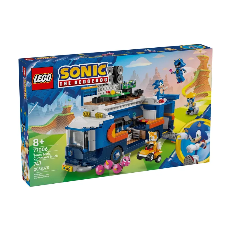 Lego Sonic The Hedgehog Team Sonic Command Truck Toy