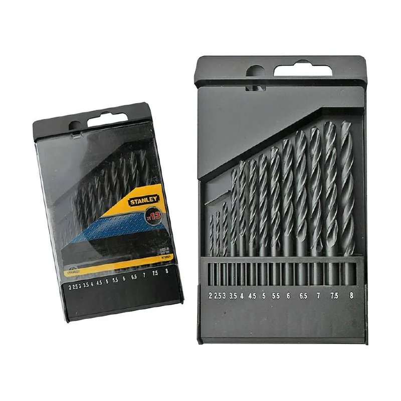 Stanley Cassette con 13 brocas HSS-R para metal