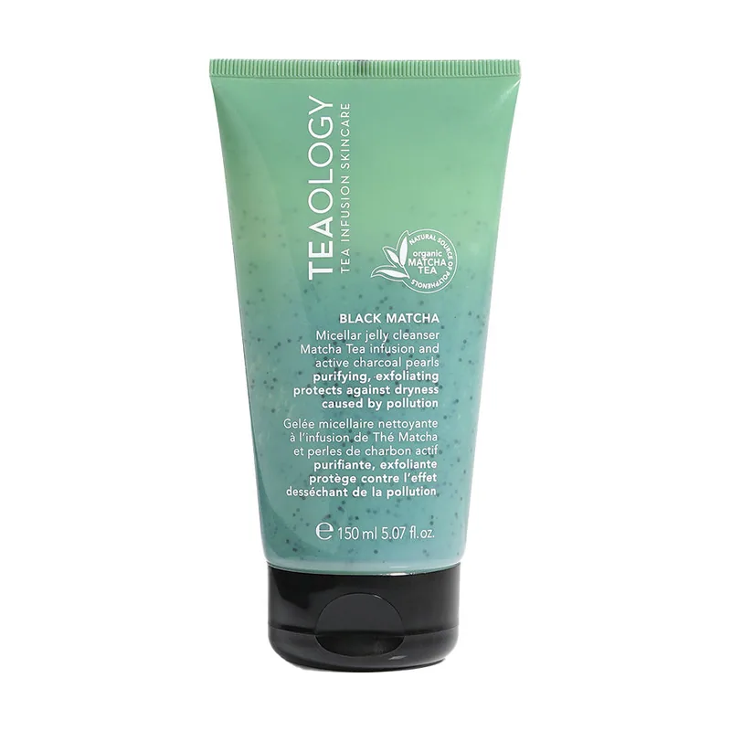Teaology BLACK MATCHA TEA micellar jelly cleanser 150 ml