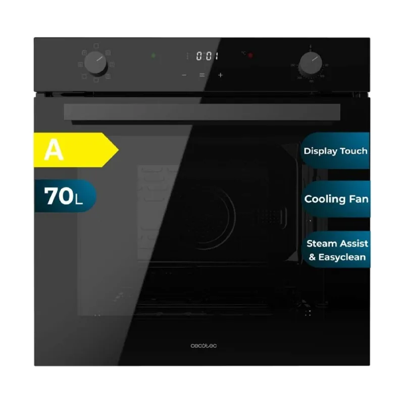 Cecotec Horno Integrable Multifunción 70L Bolero Hexa M226001 Glass