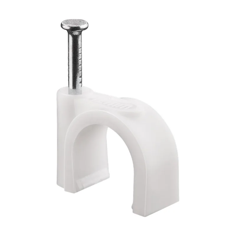 GooBay Fixpoint 17083 abrazadera para cable Blanco 100 pieza s