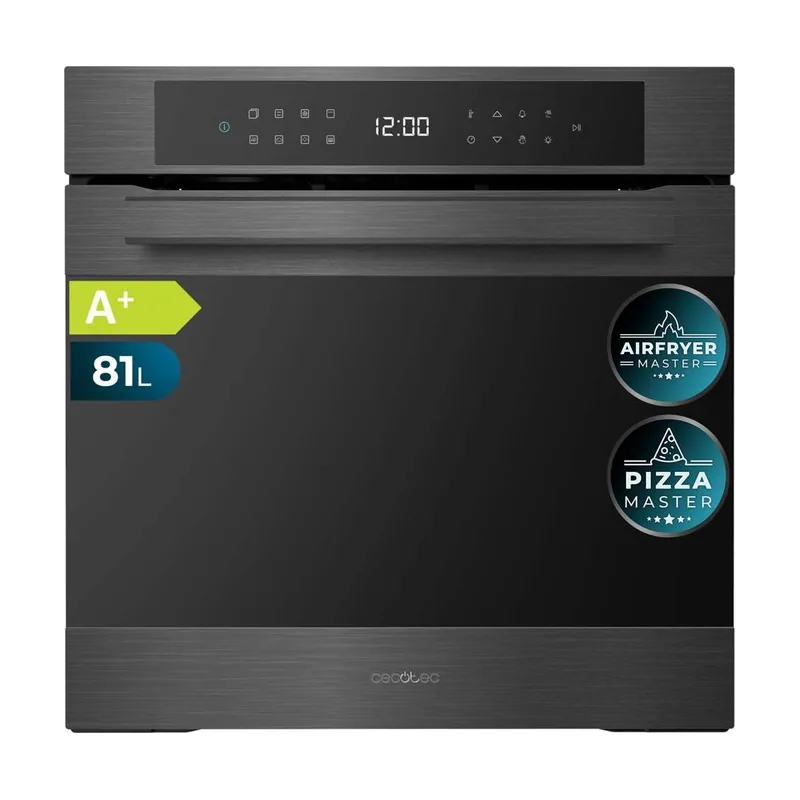 Cecotec Horno Integrable Pirolítico 60cm Bolero Hexa P506000 Matt A+.