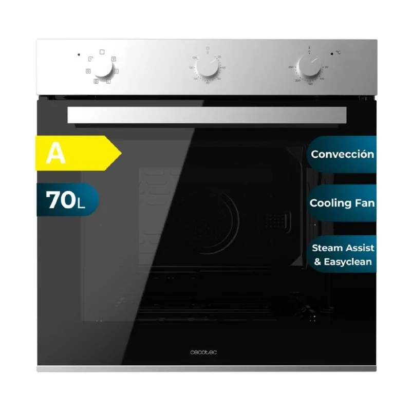 Cecotec Horno Integrable Multifunción 70L Bolero Hexa M236000 Line Time.