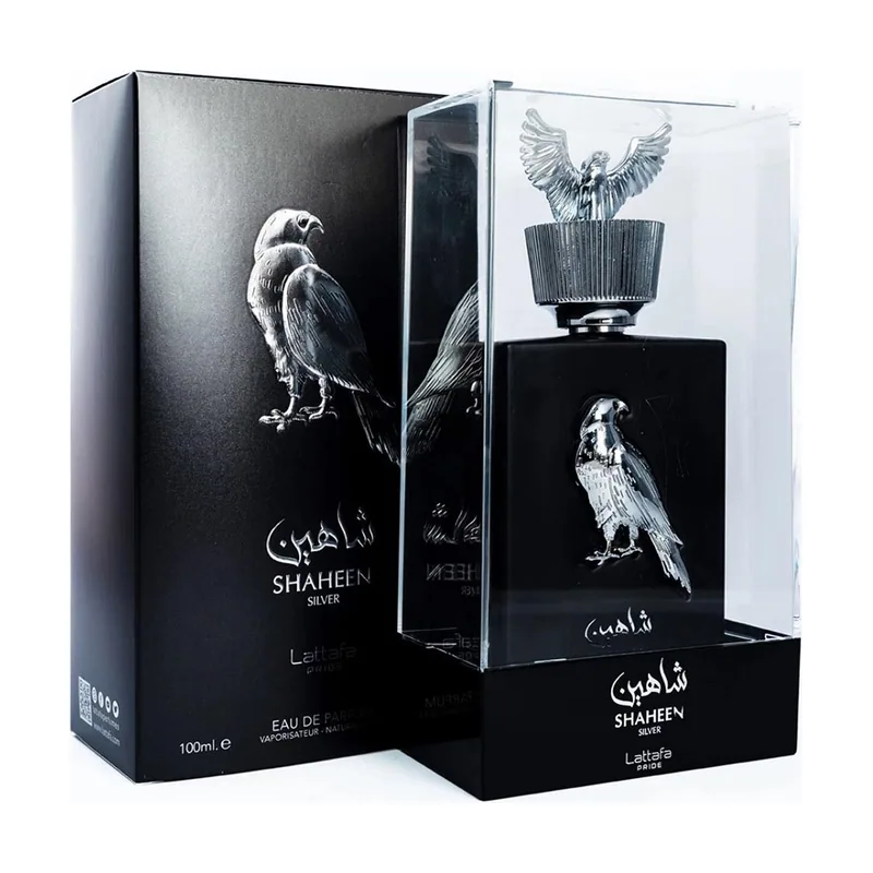 Lattafa shaheen silver eau de parfum vaporizador