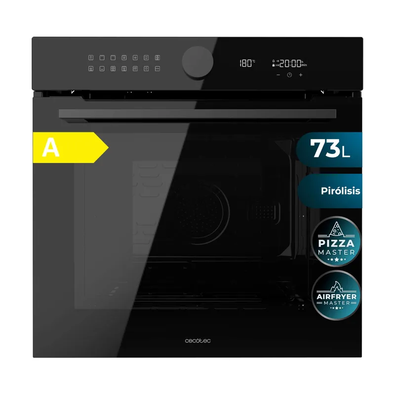 Cecotec Horno Integrable Pirolítico 73L Bolero Hexa P516000 Glass