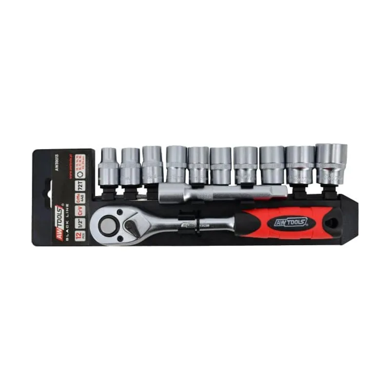 Awtools zestaw kluczy 1/4" 14 elem.