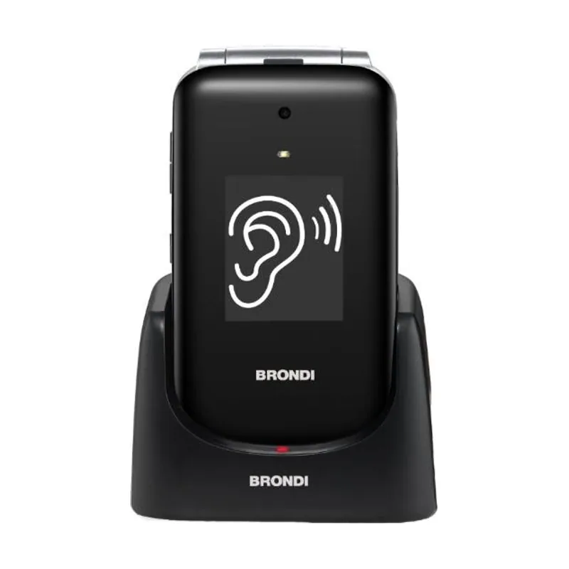 Brondi Amico Supervoice 7,11 cm Negro para personas mayores