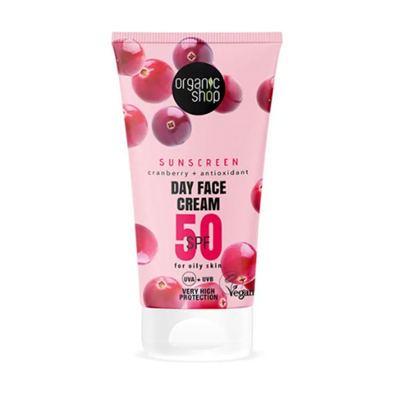 Cranberry Crema Facial DE DIA SPF50