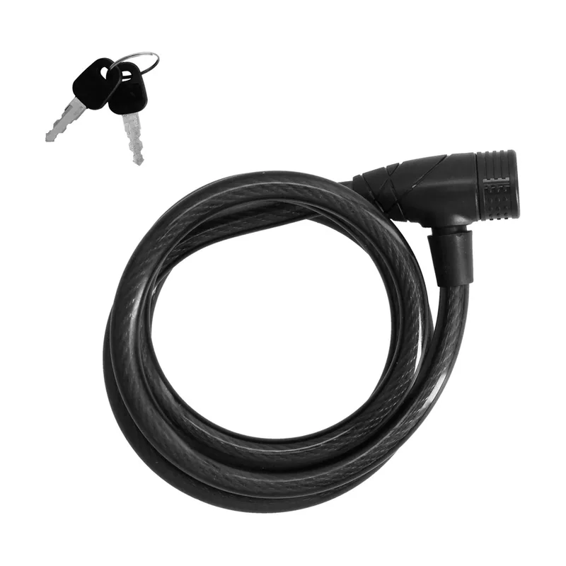 Wolfpack linea profesional Cable Bicicleta Espiral Con Llave Ø 12 mm. x 150 cm.
