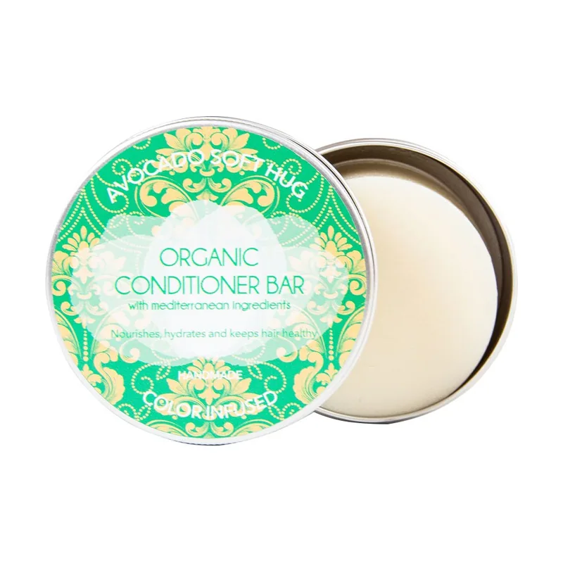Bio Solid Avocado Hair Conditioner Bar para uso profesional para mejorar el rendimiento en cada uso con medida o especificación 120 G