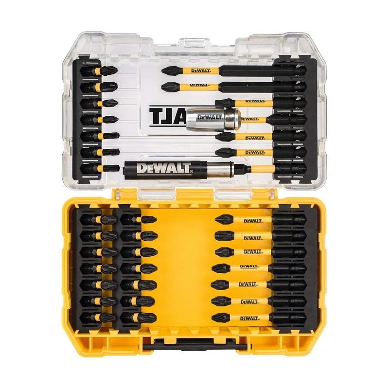 Stanley DEWALT EXTREME FLEXTORQ juego puntas atornillar 37 piezas