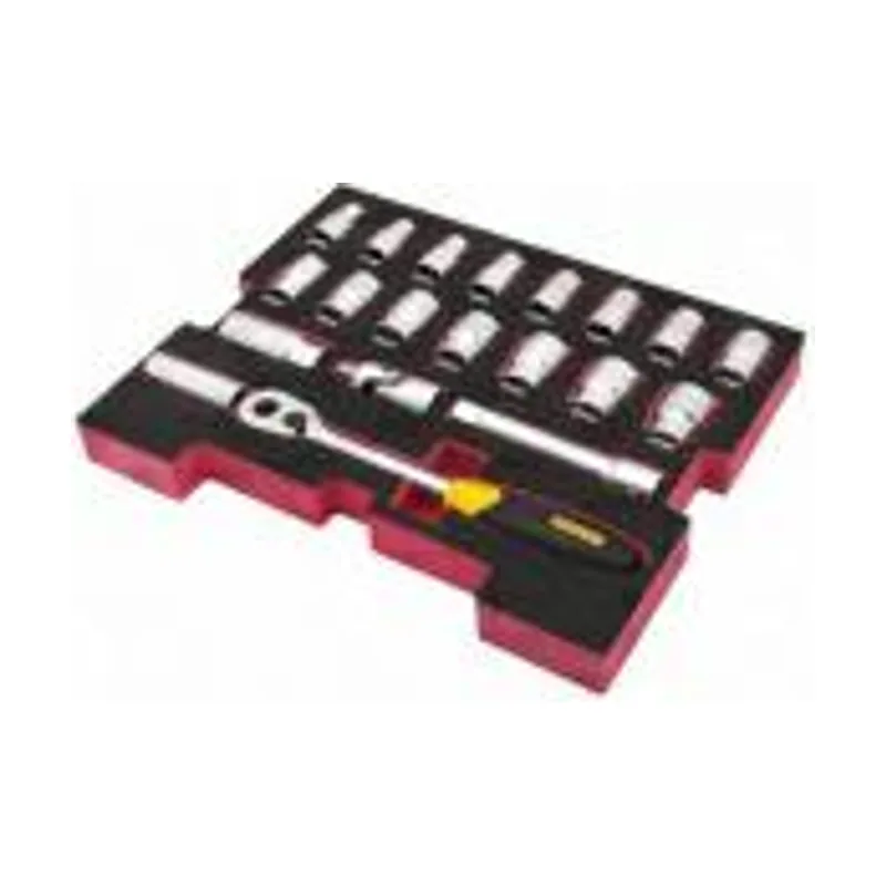 Stanley zestaw kluczy 20el. 1/2" wkładka piankowa do t-stack