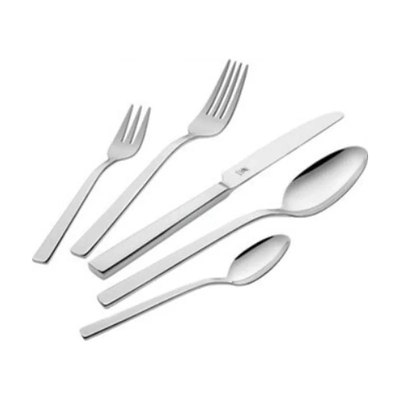 Zwilling King Juego de cubiertos de acero inoxidable de 68 piezas con acabado pulido