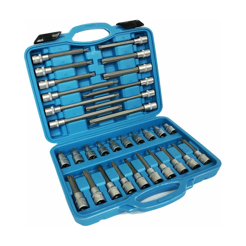 Silver Klucze torx 1/2" przedłużane 32szt