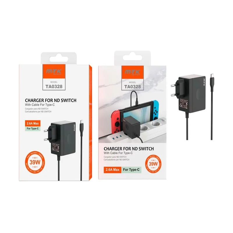 Mtk Cargador nintendo switch ta0328