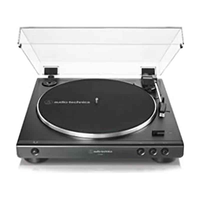 AT-LP60X Tocadiscos de tracción por correa Negro Totalmente automático