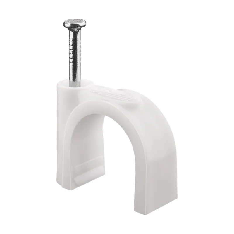 GooBay 17085 abrazadera para cable Blanco 100 pieza s