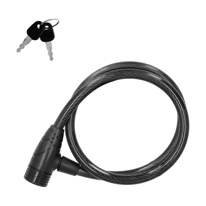 Wolfpack linea profesional Cable bicicleta con llave 12 mm. x 80 cm.