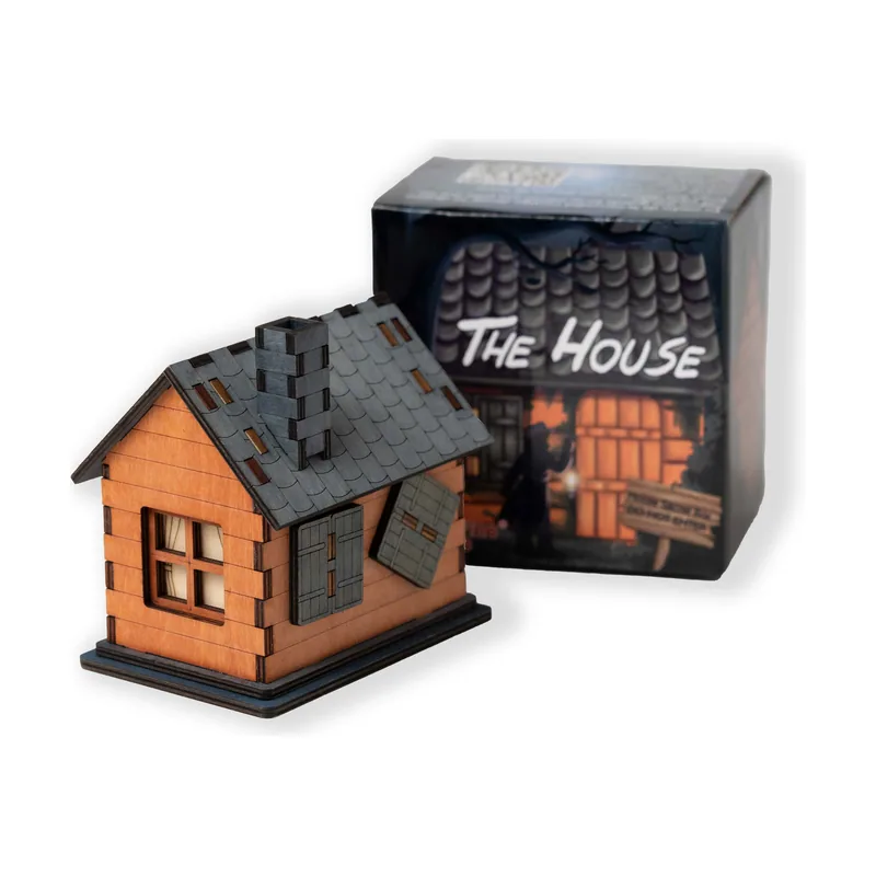 Aquamarine The House Juego de Rompecabezas en Madera