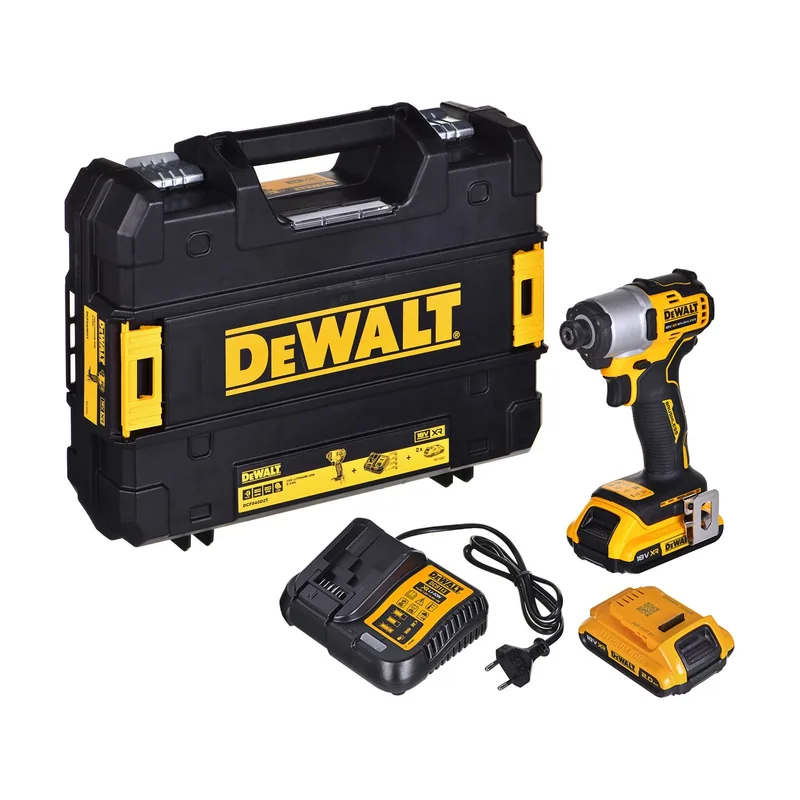 DeWalt Zakrętarka udarowa 18 V 2x2 0Ah DCF840D2T