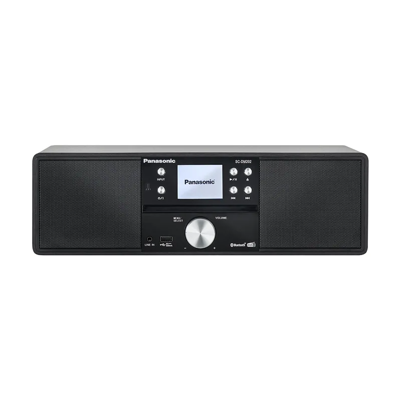 SC-DM202EG-K Sistema Estéreo Micro Hi-Fi Compacto con CD