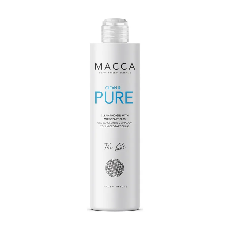 Macca CLEAN & PURE cleansing gel with microparticles 200 ml