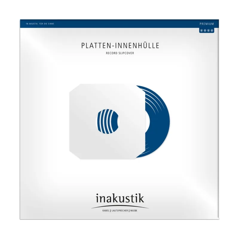 In - akustik 1x 25 in-akustik premium lp sleeves 12 antistatic