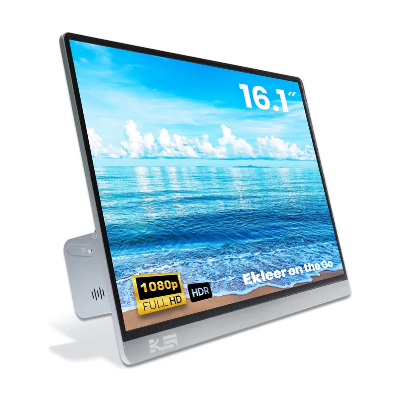 Ekleer Monitor portátil Recargable de 16 Pulgadas