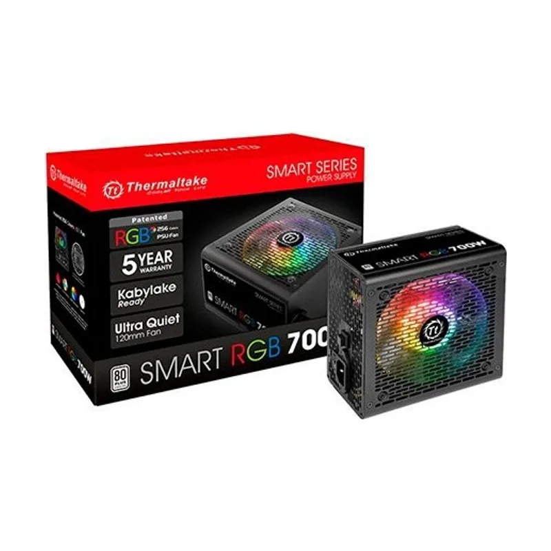 Thermaltake Smart RGB de fuente de alimentación 700 W 20+4 pin ATX
