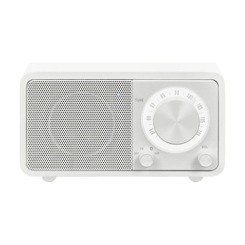 Sangean Radio de escritorio portátil WR-7 sintonizador FM RDS