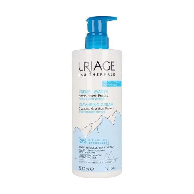 Uriage Limpiador Corporal Hidratante diario con MANTECA DE KARITÉ 500 ml