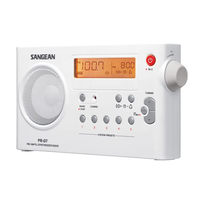 Sangean PR-D7/WH Radio