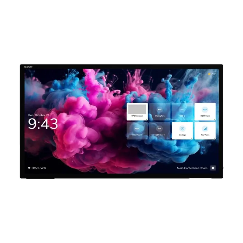 Avocor Pantalla táctil interactiva de 65 pulgadas AVH-6520 serie H
