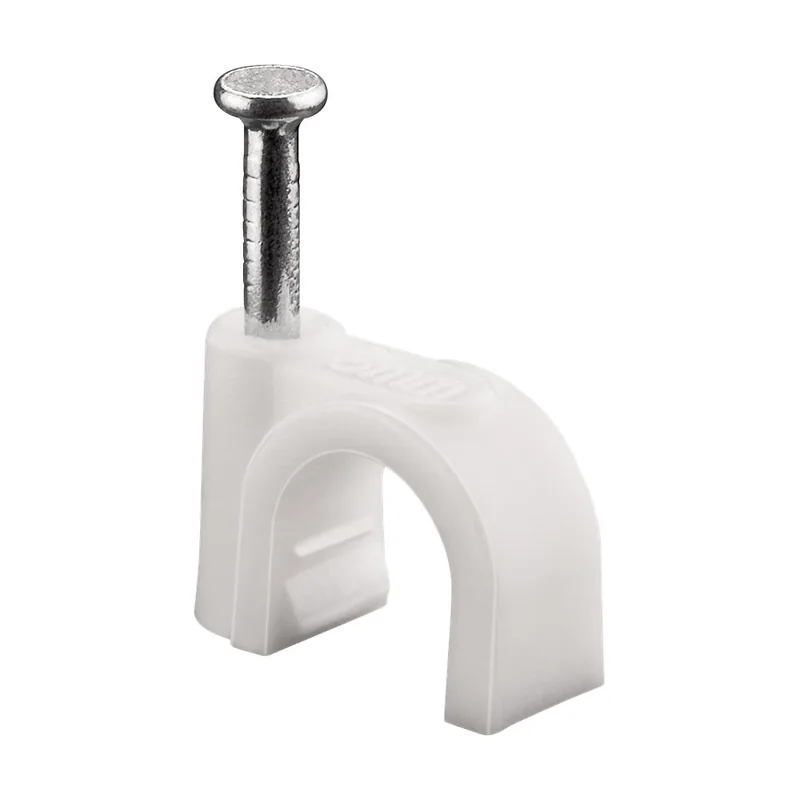GooBay 17080 abrazadera para cable Blanco 100 pieza s