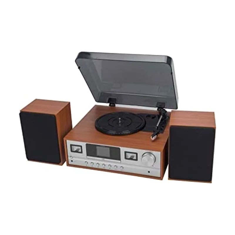 Equipo de música MRD-52LIGHTWOOD. Radio FM y Dab+. Tocadiscos
