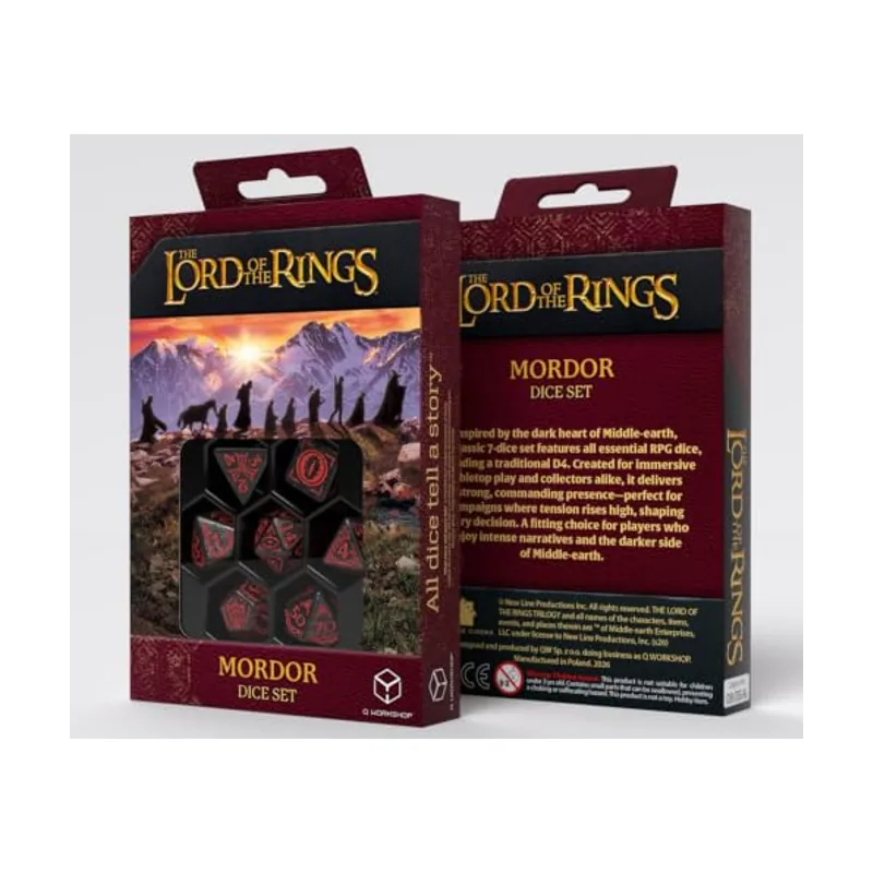 Juego de Dados de The Lord of The Rings Mordor