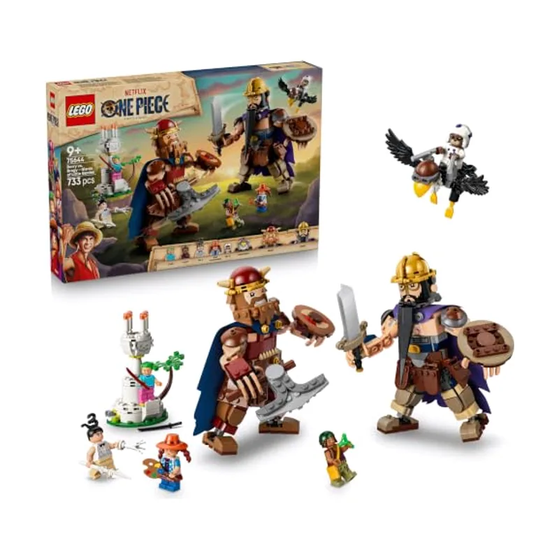 Lego One Piece Dorry vs. Brogy Gigantes de Little Garden 75644