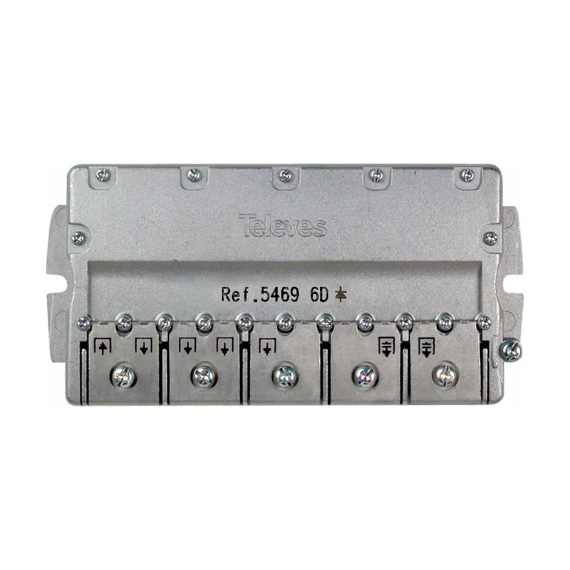 Televes Repartidor TV 6D 5-2400MHz 11/14dB EasyF