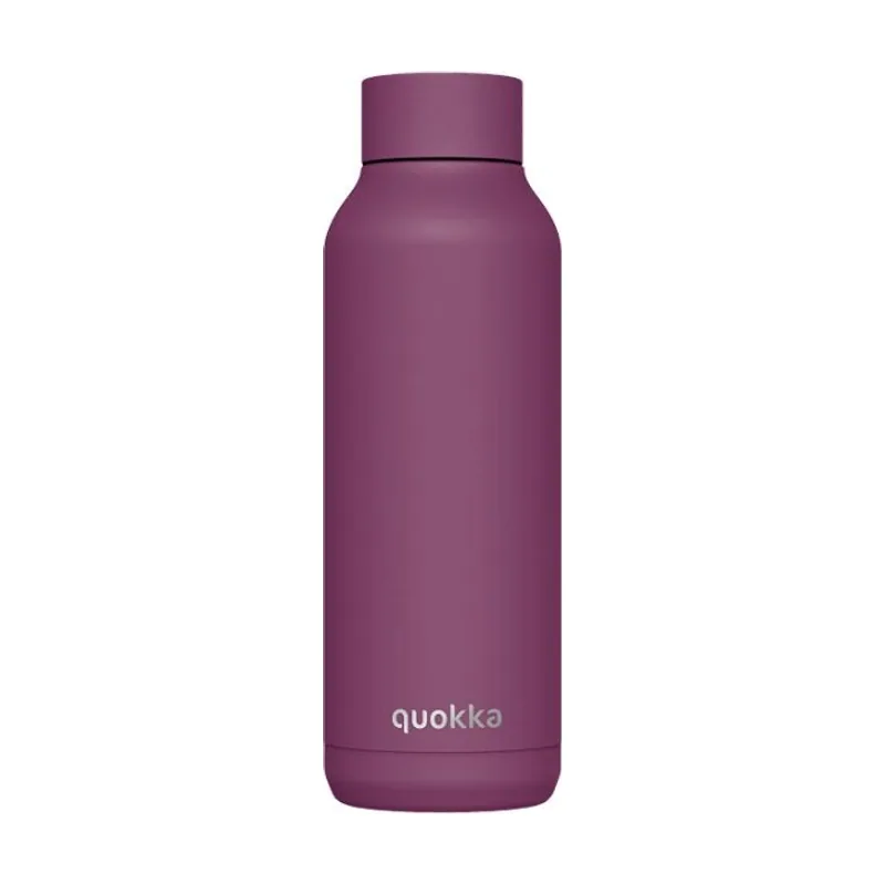 Quokka botella termo acero inoxidable solid burgundy 510 ml