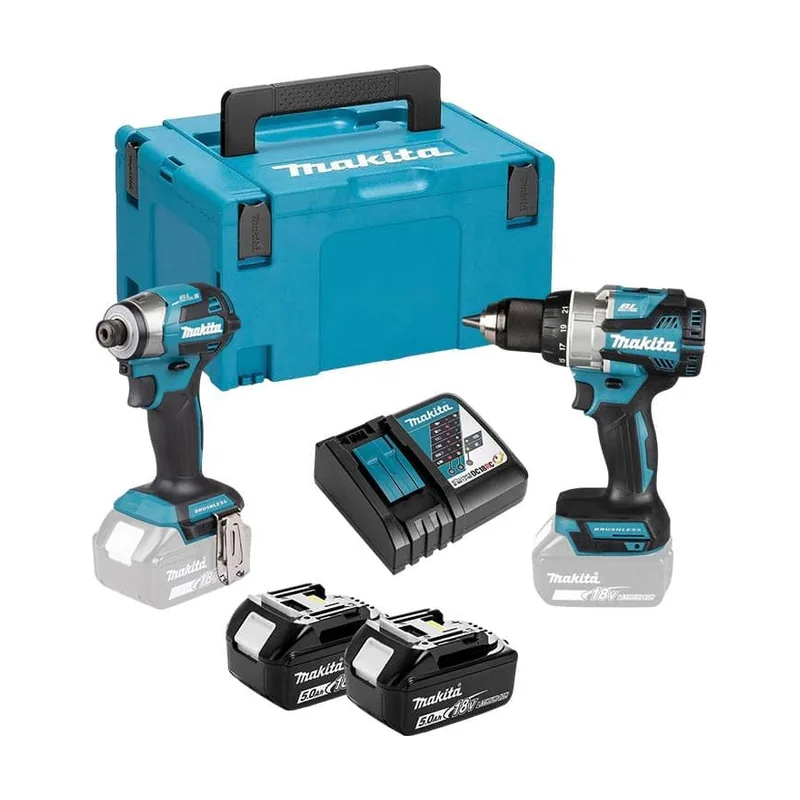 Makita zestaw combo 18v dlx2527tj ddf489
