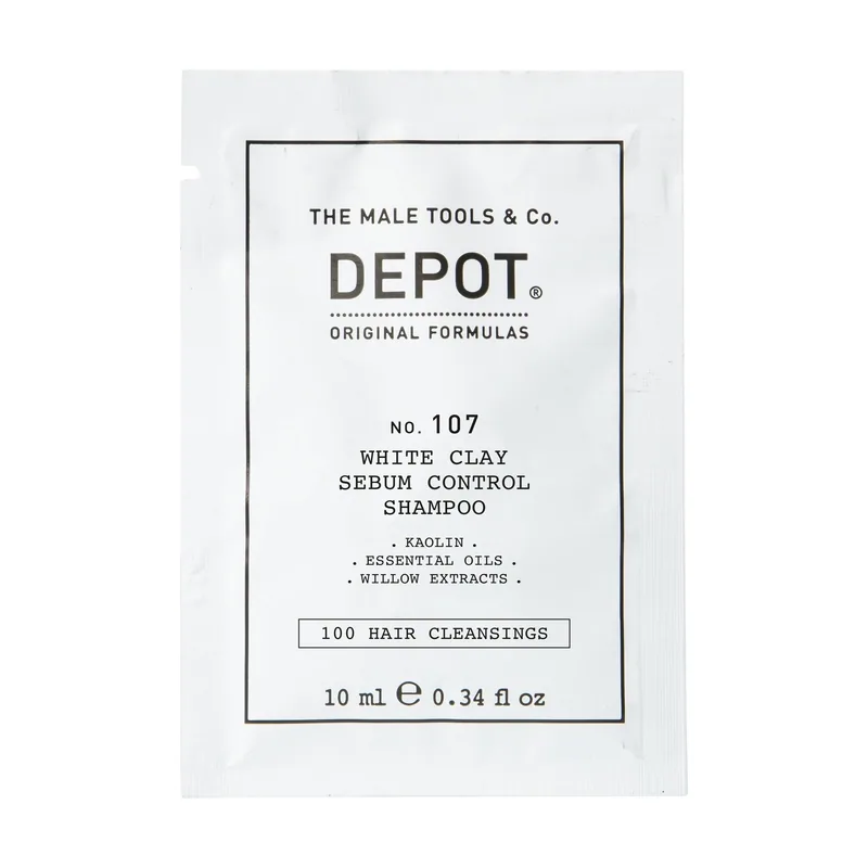 Depot Champú 100 Hair Cleansing No. 107 con caolín