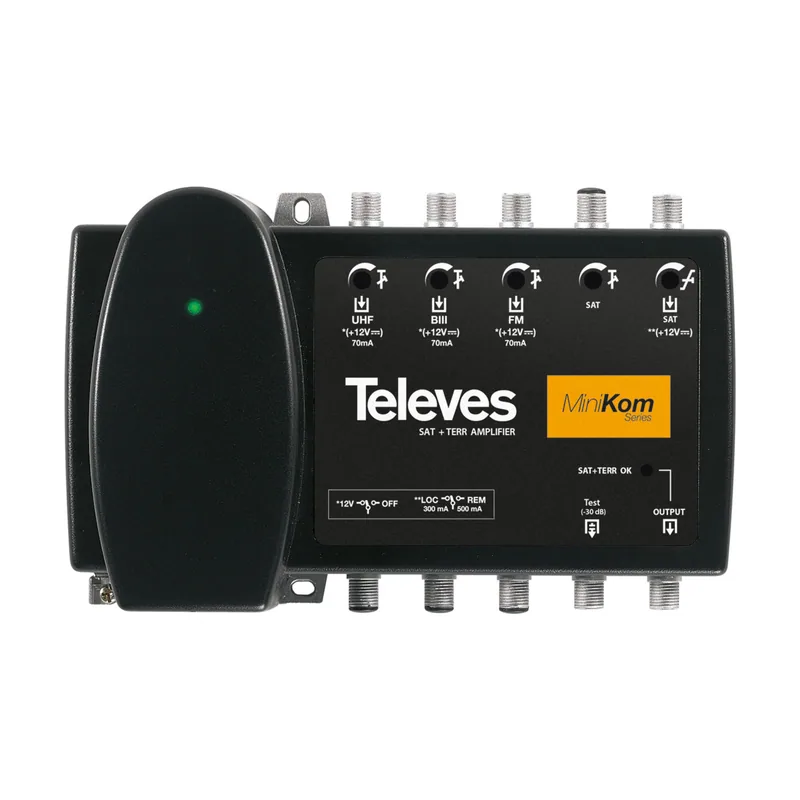 Televes Central TV 4E/1S FM-BIII-UFH-FI LTE790 Minikom