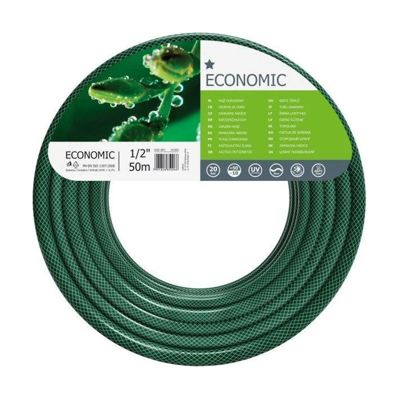Cellfast economic manguera de jardín 50 m por encima del suelo