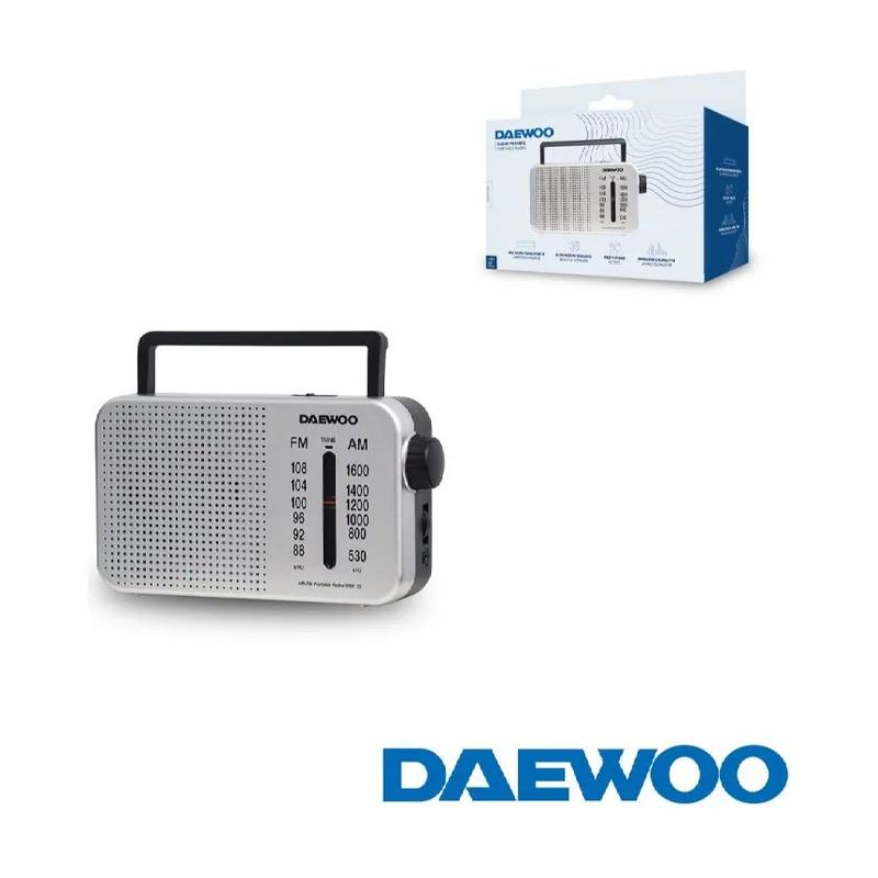 Radio ac/dc c/altavoz ent.jack y asa