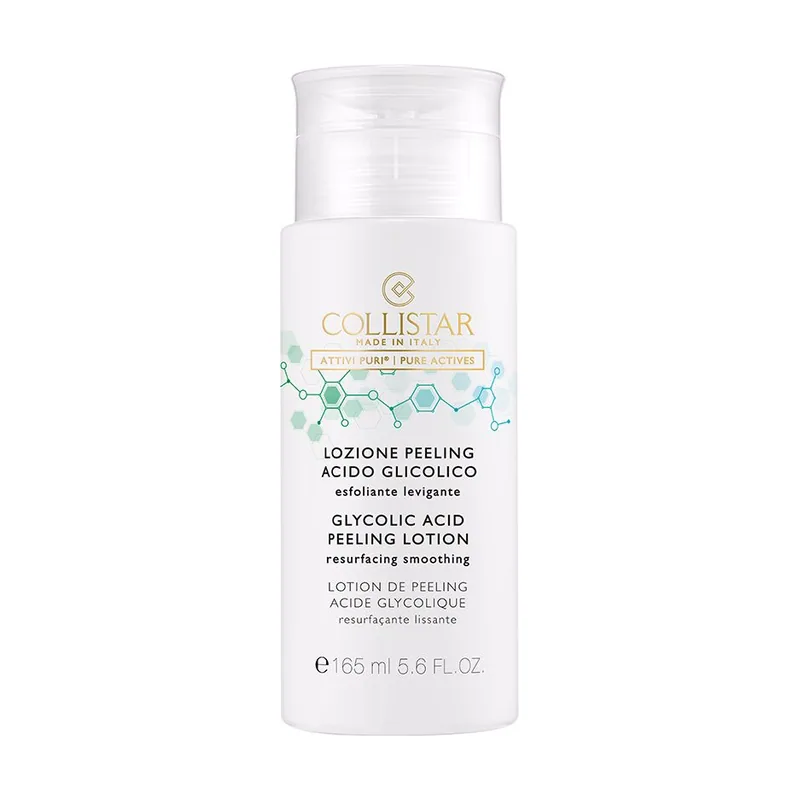 Collistar ATTIVI PURI loción peeling ácido glicólico 165 ml