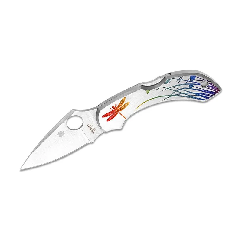 Spyderco STE-C28PT Navaja de bolsillo Dragonfly 2 SS Tatoo