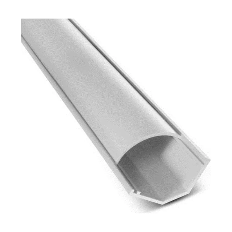 Maclean MCTV-575 organizador de cables Piso Tubo flexible para protección de cables Blanco 1 pieza s