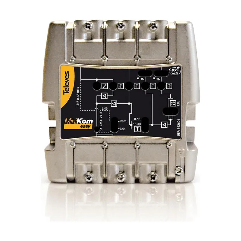 Televes Central TV 4E/1S FM-VHF-UHF-FI MiniKom LTE