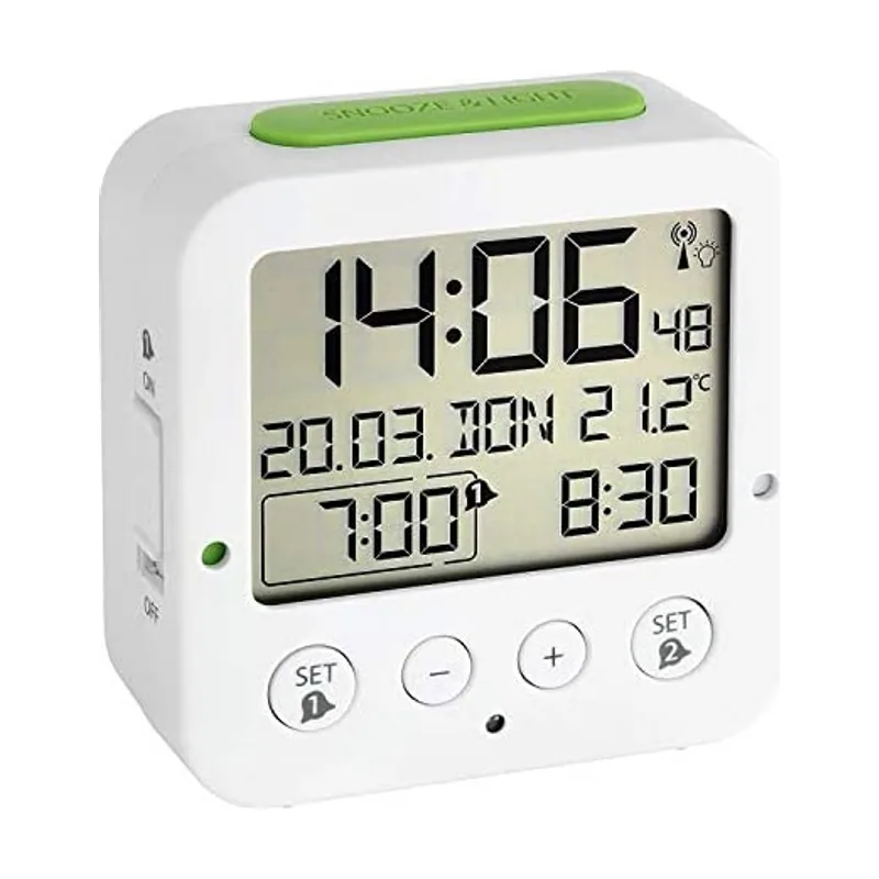 TFA-Dostmann 60.2528.01 despertador Reloj despertador digital